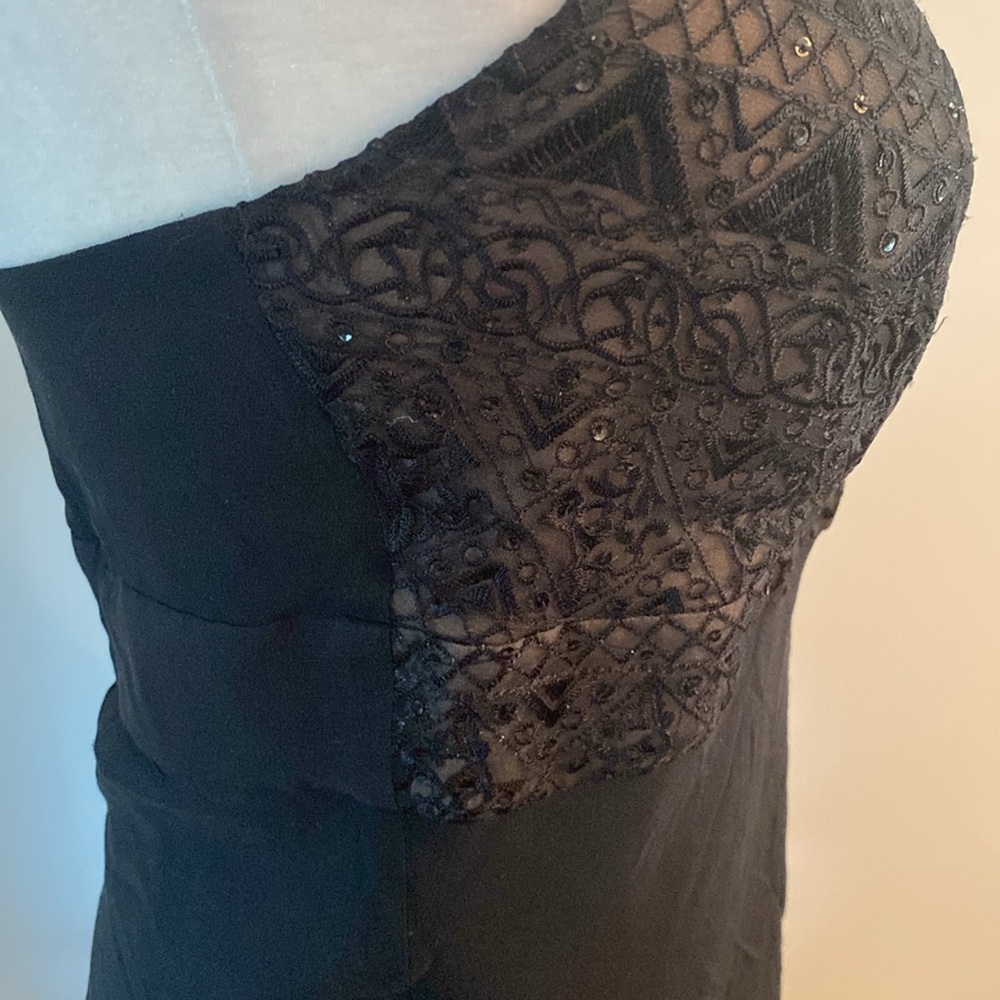 Nicole  Miller size  8 100% silk slip dress - Picture 7 of 14